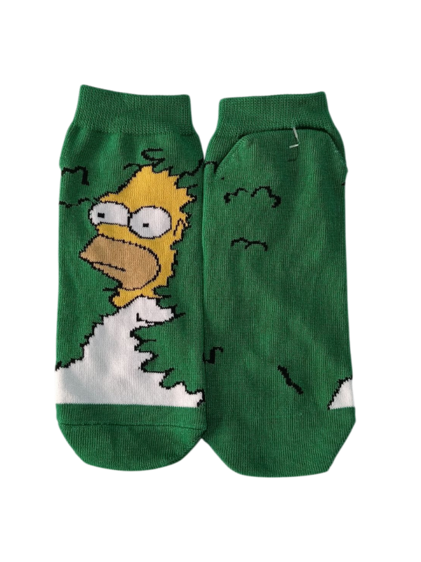 Producto - SOQUETES PREMIUM LOS SIMPSONS - HOMERO ARBUSTO