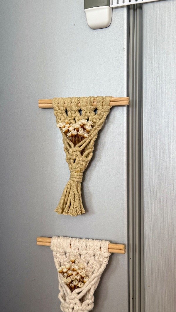 Producto - Imán ramito de flores Macrame - 2