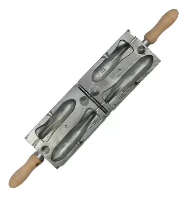 Producto - MOLDE SECUENCIAL 52 PLOMADA TORPEDO DE 300 Y 400 GRAMOS