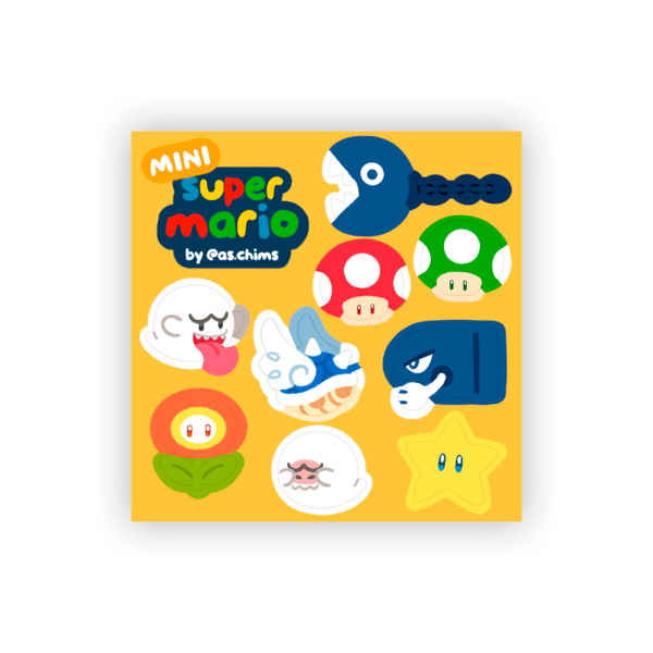 Producto - Planchita Super Mario mini