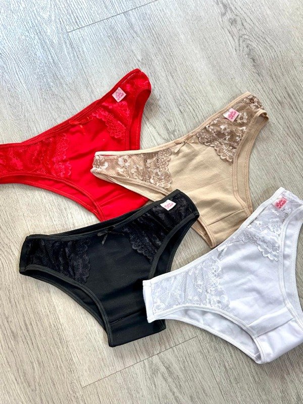 Producto - VEDETINAS ALGODÓN CON PUNTILLA