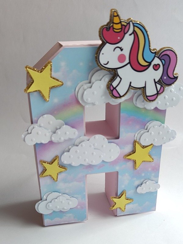 Producto - Letras y números  3D