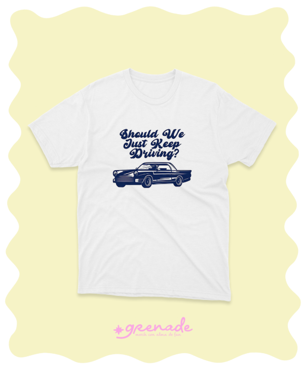Remera "keep driving"