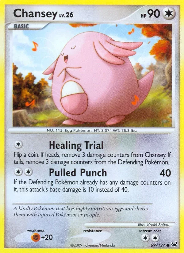 Producto - Chansey 69/127 Platinum: Base Set