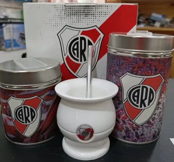 Producto - SET DE MATE DE RIVER PLATE
