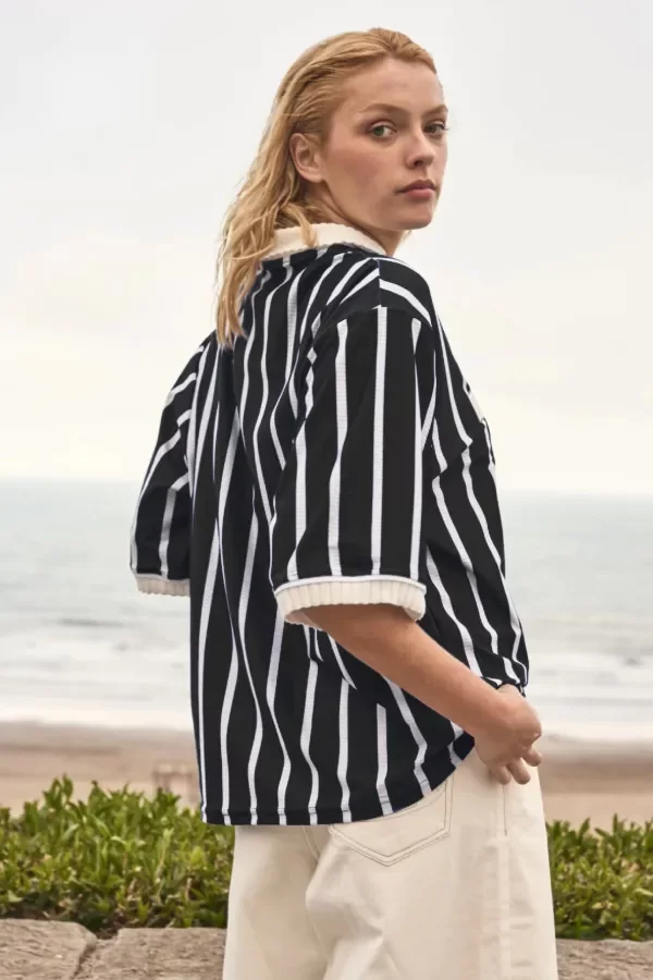 Producto - CAMISETA STRIPES NEGRA - BMBPRJCT - 9