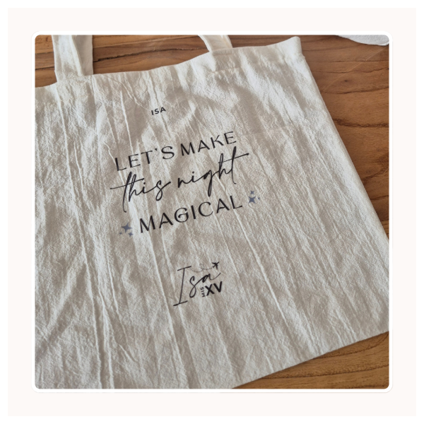 Producto - Bolsa de lienzo o tusor personalizada - 1