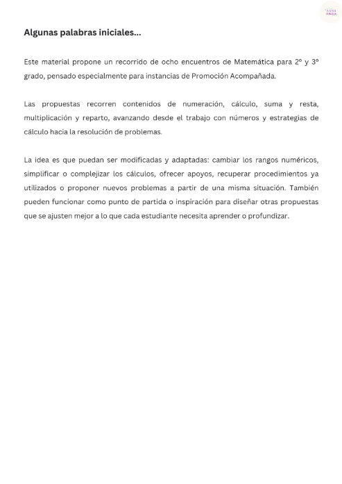Producto - PROMOCIÓN ACOMPAÑADA 2026 - MATEMÁTICA - 2DO Y 3RO - 1
