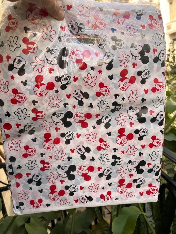 Producto - 50 bolsas riñón 25x35 mickey