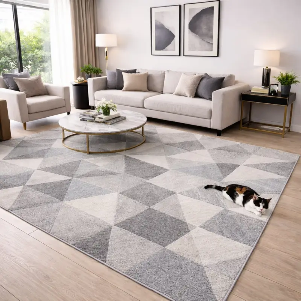 Producto - Alfombra Nordica Living Comedor Base yute Premium Wilton 175x225cm