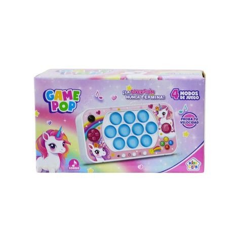 Producto - JUEGO INTERACTIVO POP IT UNICORNIO EN CAJA 14X8CM