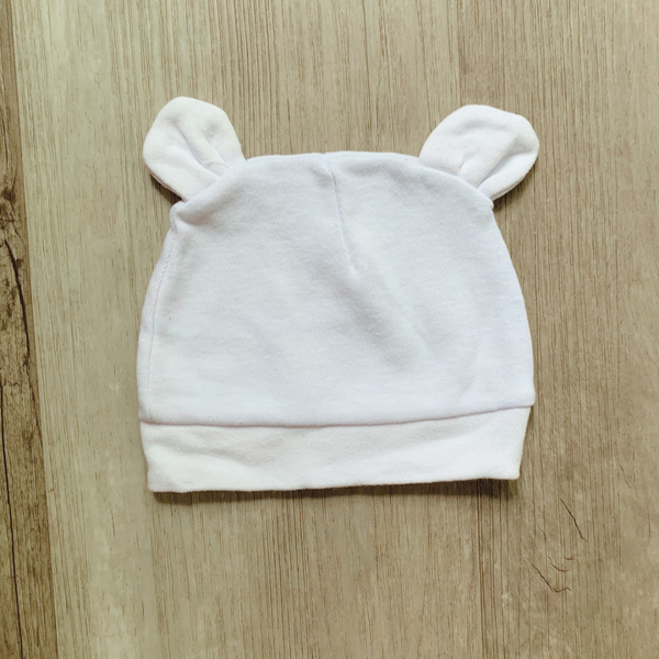 Producto - Gorrito Blanco Orejas