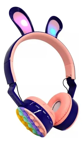 Producto - AURICULARES VINCHA INALAMBRICOS RABBIT EAR POP IT