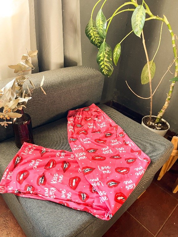 Producto - Pantalón Pijama Labios TALLE L - 3