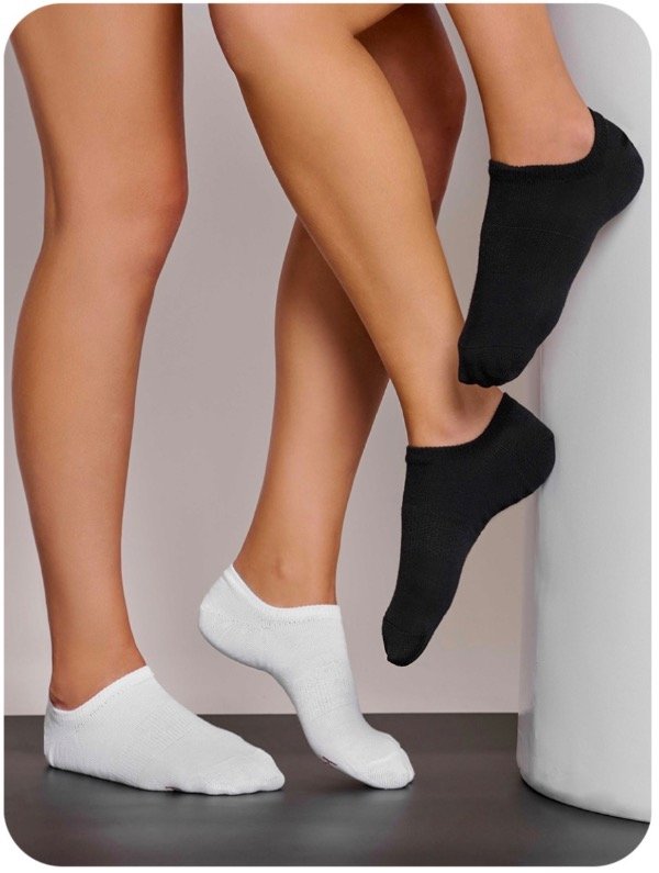 Producto - Art. 99 Pack x3 medias invisibles de algodón