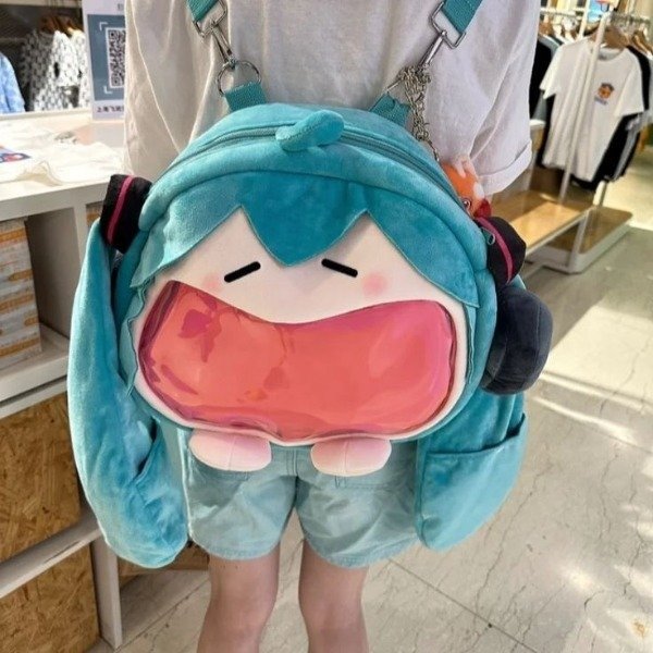 Producto - Mochila Hatsune Miku - 35cm x 33cm