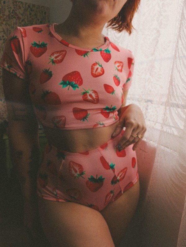 Producto - Conjunto Serendipia con Culotte (Frutillas)