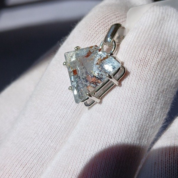 Producto - Dije Plata 925 topacio con inclusiones internas - 5