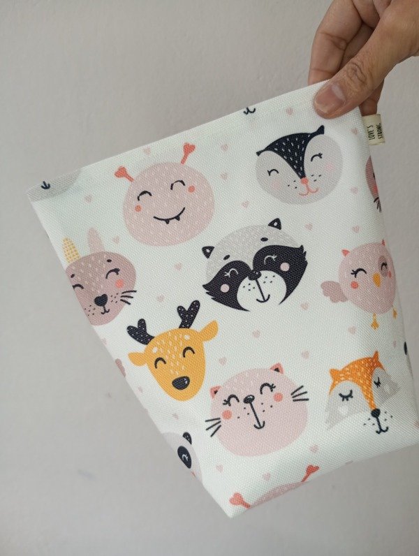 Producto - Eco bolsita guarda tuti// happy animals