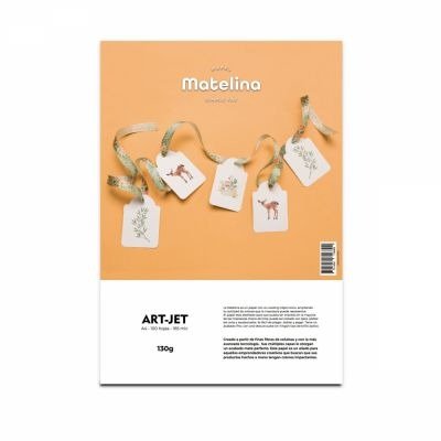 Producto - Papel Art-Jet Matelina 130gr A4 Paquete x 100 hojas