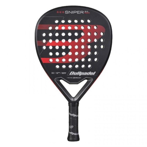 Producto - Pala Bullpadel Sniper 2.0 Power Negro 2026
