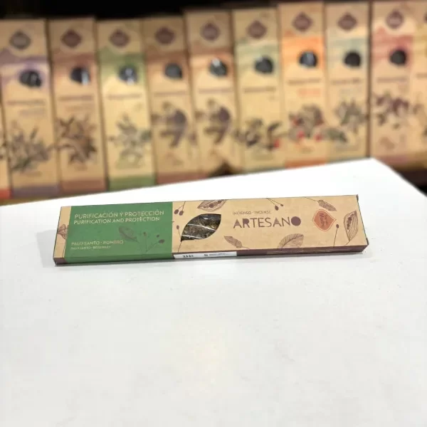 Producto - Sahumerio linea Artesano Palo Santo Romero x5