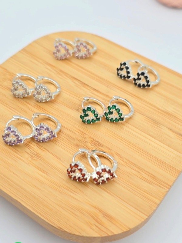 Producto - ARGOLLAS GREY VERDE