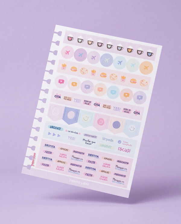 Producto - Plancha de Stickers