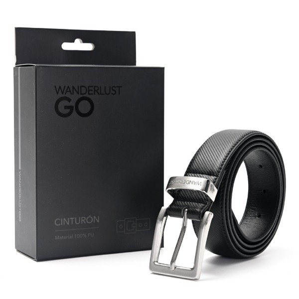 Producto - CINTO HOMBRE GO NEGRO 3.5CM 41624