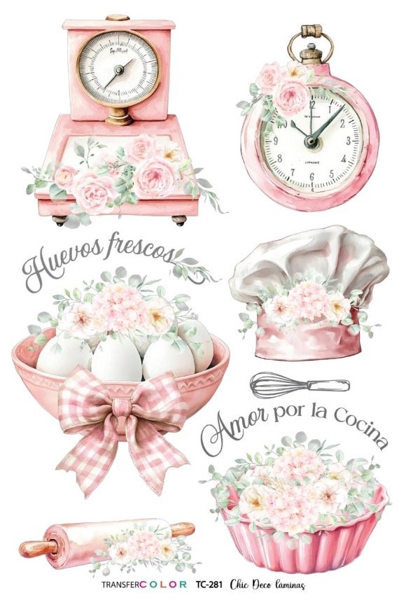 Producto - TransferCOLOR A4 TC 281 COCINA