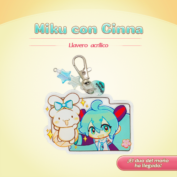 Producto - Miku c/Cinnamoroll en mano