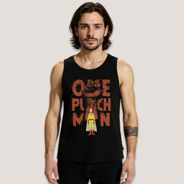 Producto - Musculosa one Punch Man Anime M6