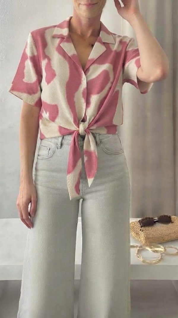 Producto - BLUSA MOÑO FUCSIA - 0