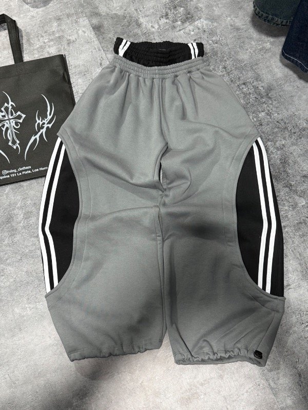 Producto - BAGGY DOBLE CINTURA GRIS