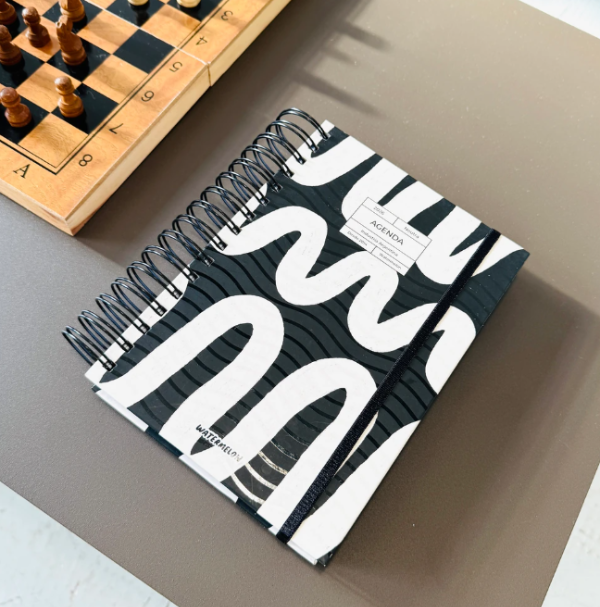 Producto - AGENDA SEMANA A LA VISTA - NEUTRA - 2026