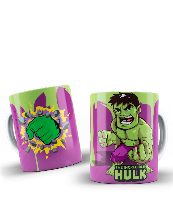 Producto - Taza Hulk gotas