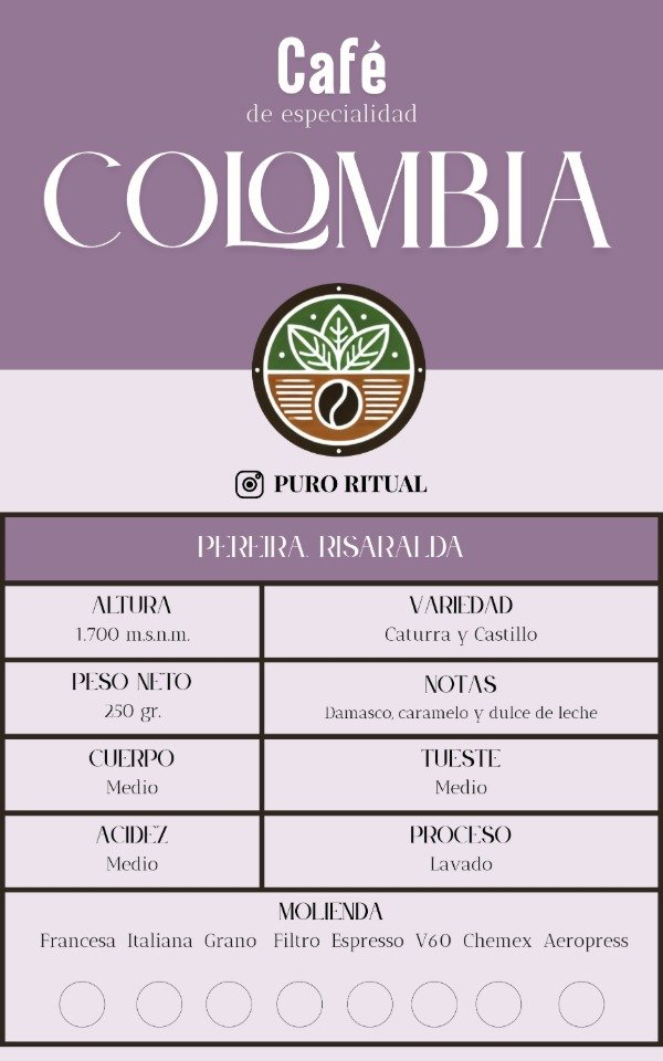 Producto - Café de especialidad Colombia Guayacán