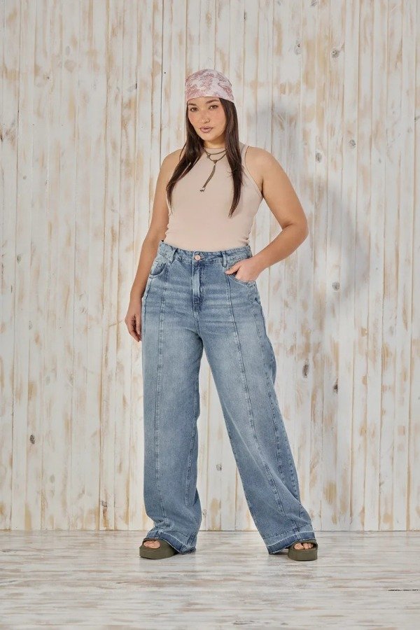Producto - Jean BAGGY CENITHO con RECORTE  914 - rígido - 0