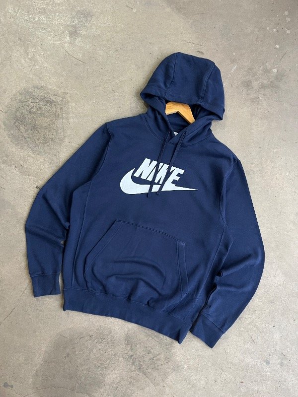 Producto - HOODIE DE ALGODON NIKE AZUL (S)