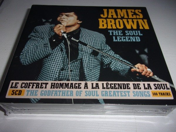Producto - 5 CDS JAMES BROWN THE SOUL LEGEND FRANCIA NUEVO F13