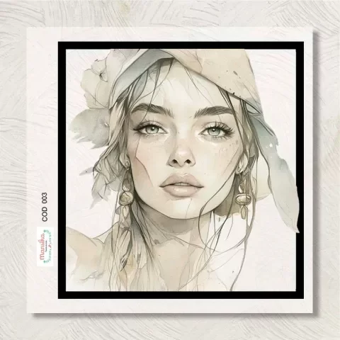 Producto - Transfer 30x30 cm rostro 3