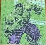 Producto - DIAMOND PAINTING 30X30 BASTIDOR EL INCREIBLE HULK