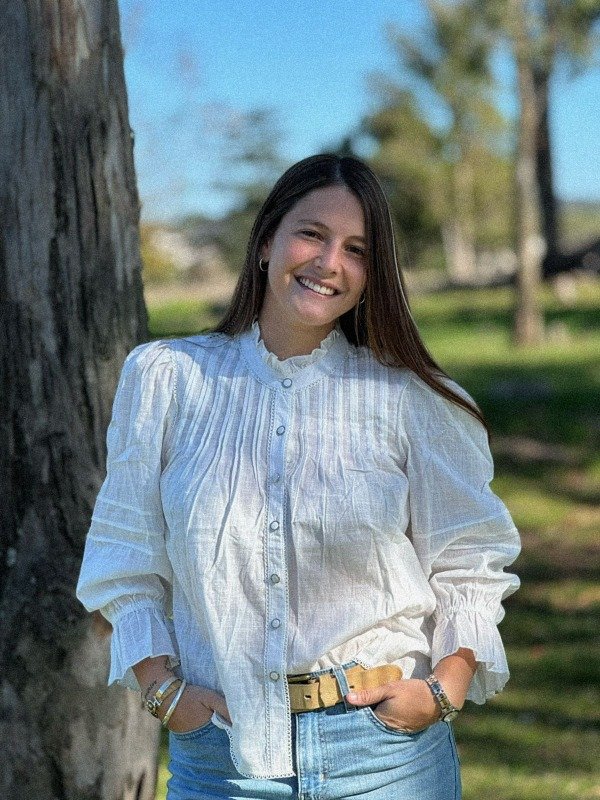 Producto - Camisa Crisantemo blanca