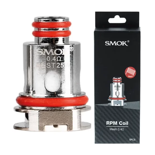 Producto - (RESISTENCIAS) SMOK RPM COILS MESH 0.4OHM (NORD X) 5PCS