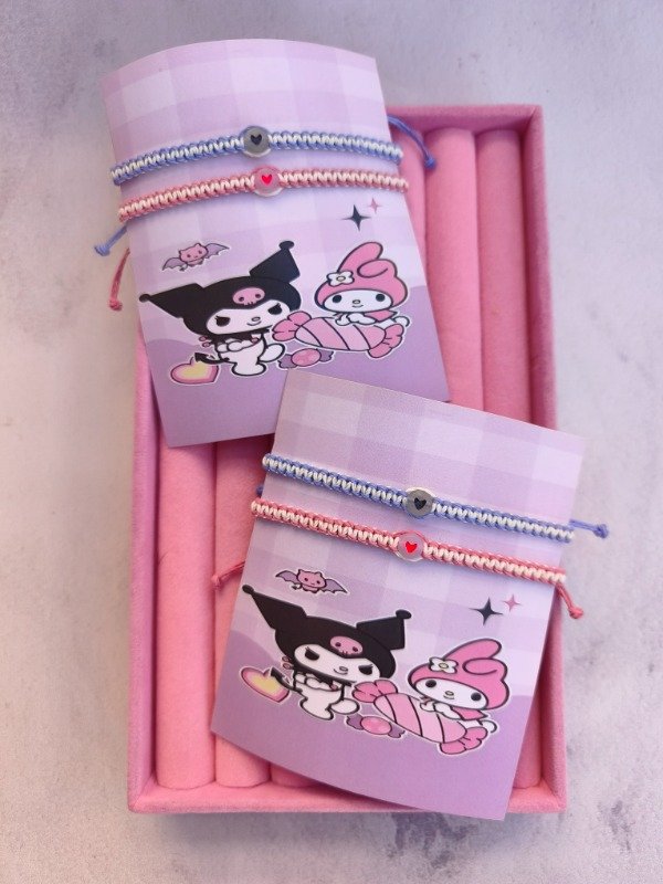 Producto - Pulseras Kuromi y Melody - 0