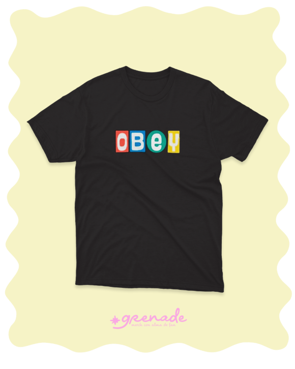Remera "obey" j hope