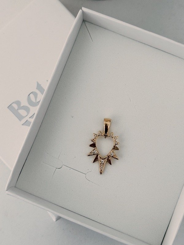 Producto - Dije corazon poderoso AD