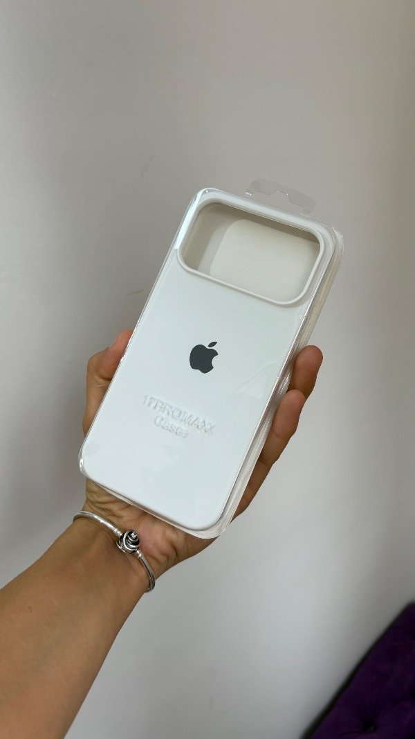 Producto - Silicone Case Blanca (IPhone 13 Pro)