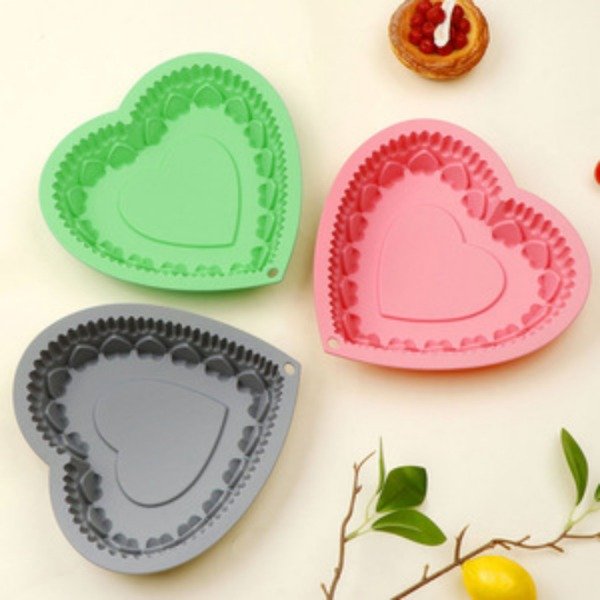 Producto - Molde torta corazón decorada