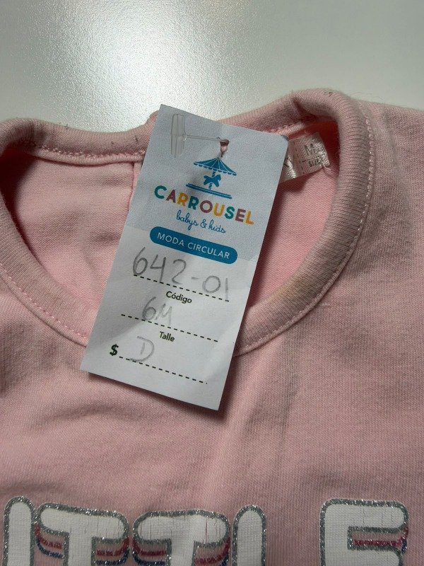 Producto - Body rosa Little Star Cheeky 6 meses - 4